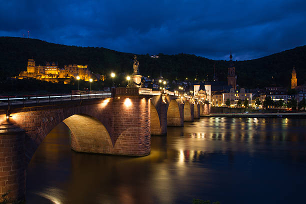 istock Heidelberg Castle, Germany, night lights. 481281510