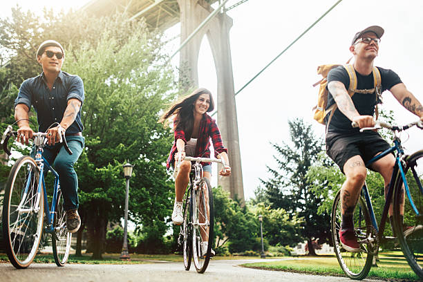istock Bike Commuters in Portland Oregon 481284056