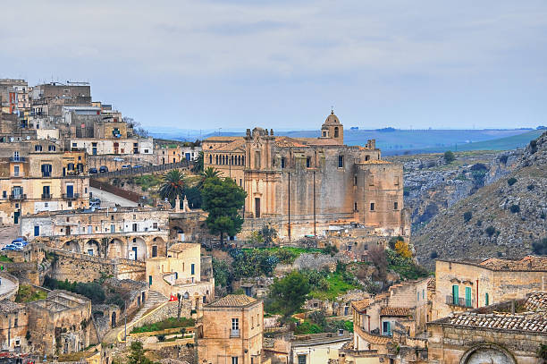 istock Panoramic view of Matera. Basilicata. Italy. 481284824