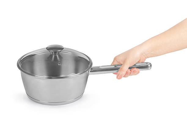 istock female hand holding a pot isolated on white background 481294318
