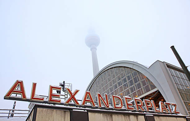 istock Building of AlexanderPlatz Railway station in Berlin 481294410