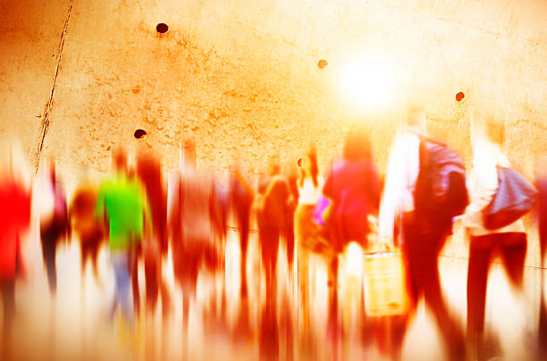 istock Casual People Rush Hour Walking Commuting City Concept 481296770