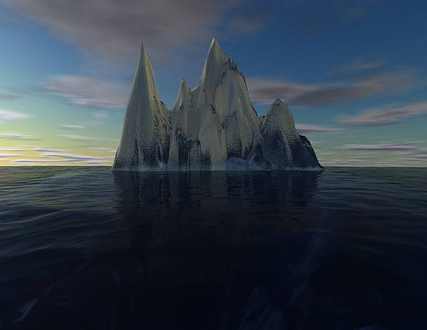 istock iceberg illustration, subconscious mind, intuition concept 481304863