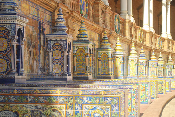 istock Particular of Plaza de espana 481305511