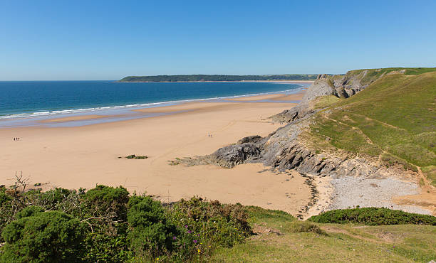 istock Pobbles beach The Gower Peninsula Wales uk Three Cliffs Bay 481307954