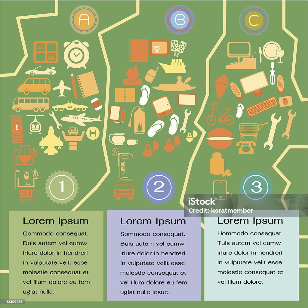 Computer Infographic Object Computer Infographics Stock Illustration - Download Image Now ...