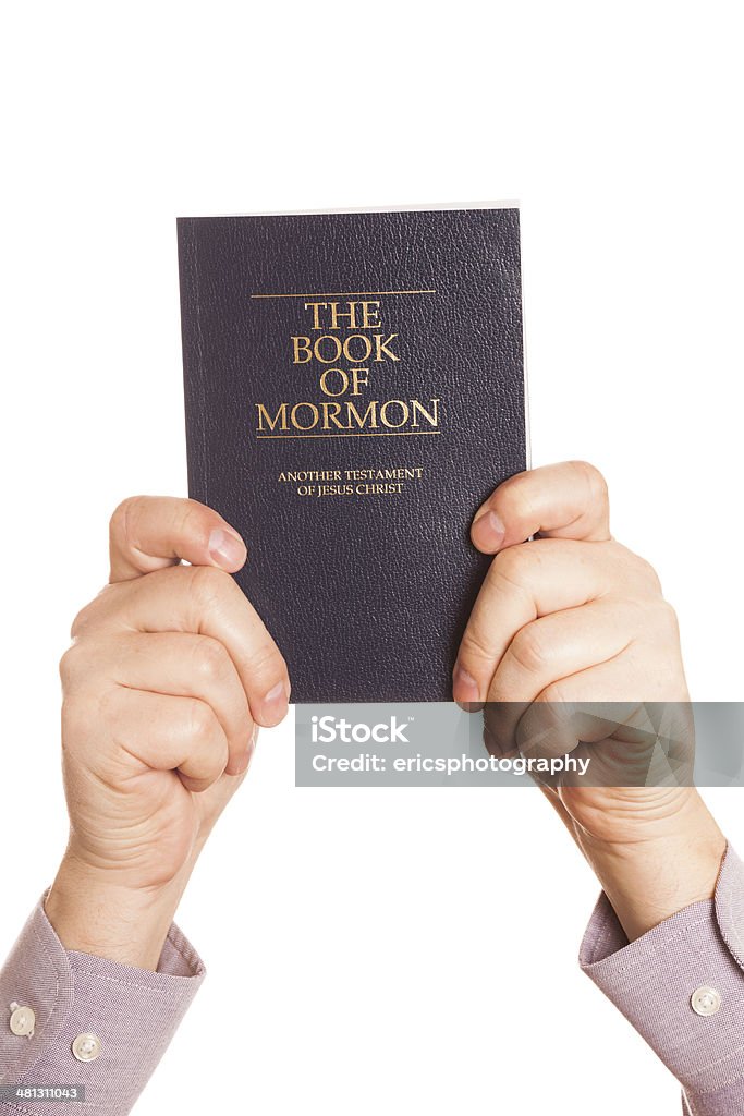 Libro di Mormon - Foto stock royalty-free di Bibbia