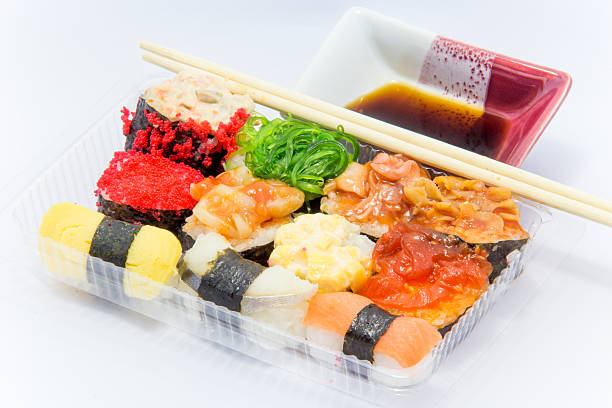istock Tasty Japanese sushi 481312021