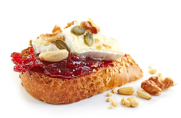 istock toasted bread with jam and brie 481312826