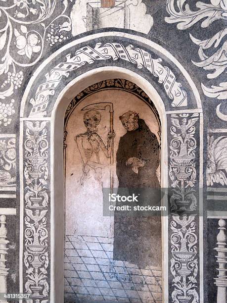 Monk E Morte - Fotografias de stock e mais imagens de Fresco - Fresco, Século XVI, Arte