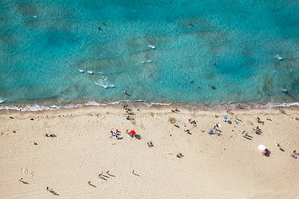 istock aerial view of a beach from high above 481316548
