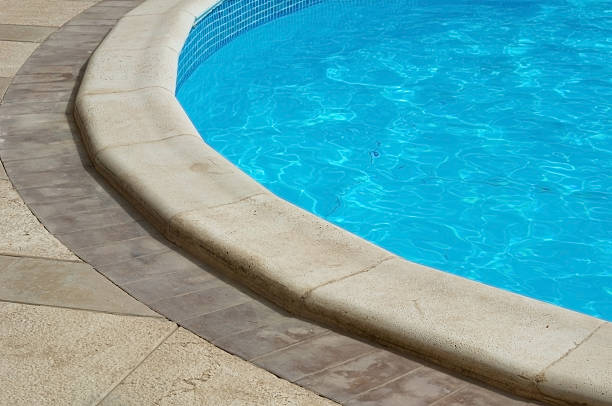 istock curve line of the pool 481319140