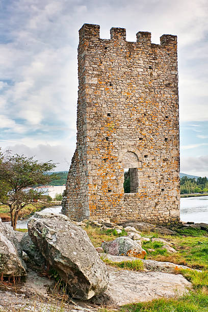 istock West Towers ruins at Catoira 481321568