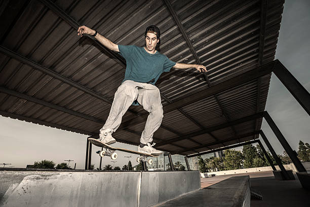 istock Skateboarding in the city 481321778