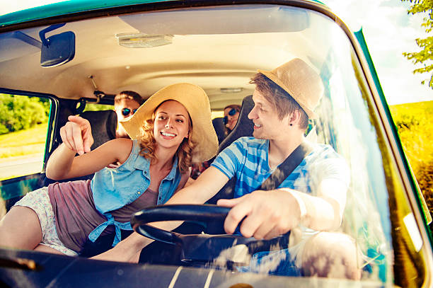 istock Beautiful young people on a road trip 481325896