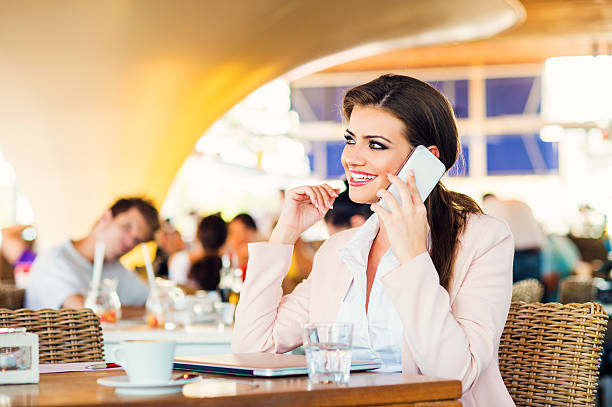 Attractive young businesswoman
