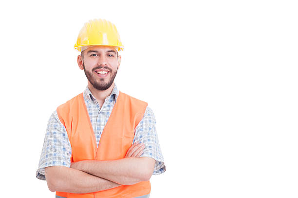 istock Portrait of a young, confident and successful builder 481326506