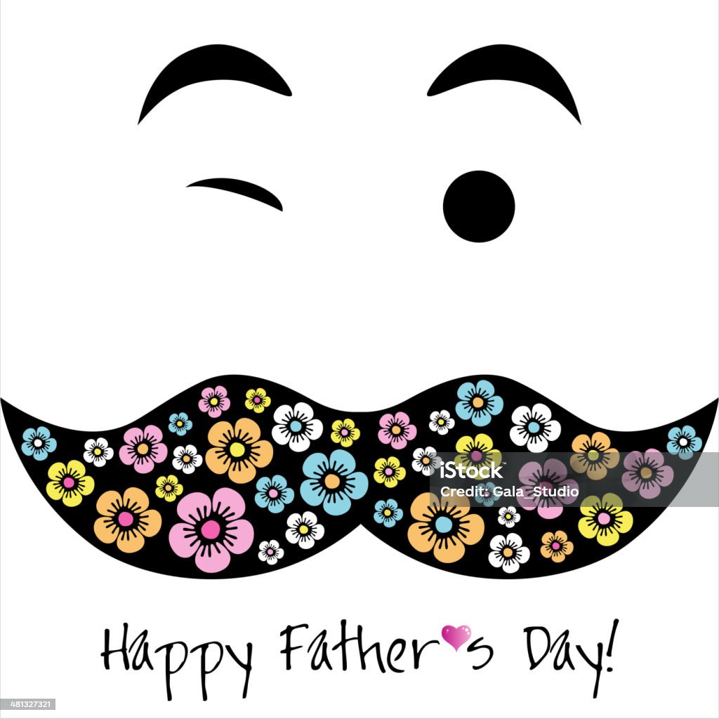 Happy Father's day  background or card Adult stock vector