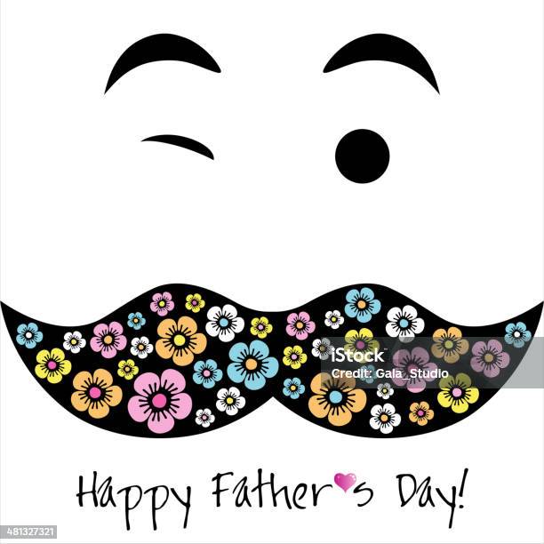 Happy Fathers Day Background Or Card Stock Illustration - Download Image Now - Adult, Celebration, Cheerful