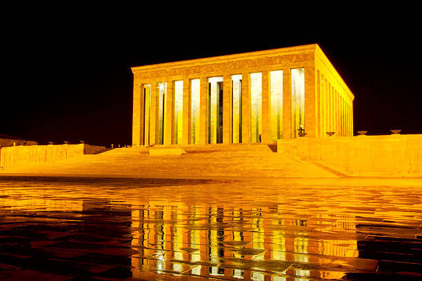 istock Anitkabir at night - Ataturk Mausoleum 481328892