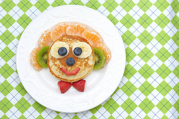 Funny sandwich for kids lunch