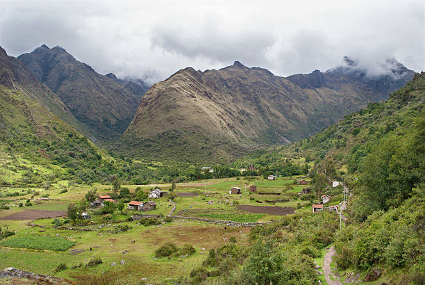 istock Colca Bamba village and valley in Cordillera Blanca 481334280