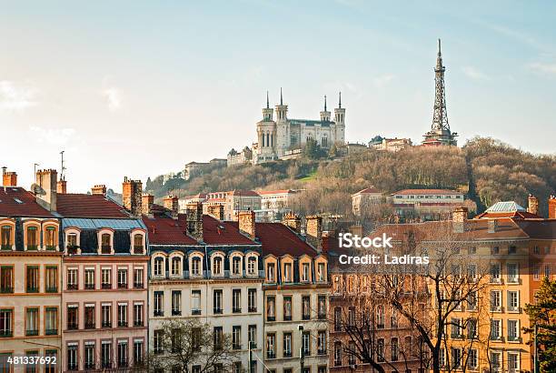 Lyon France Stock Photo - Download Image Now - 2015, Architecture, Basilica