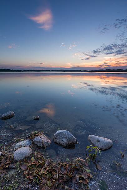 istock Beautiful summer sunset over lake in Poland 481338058