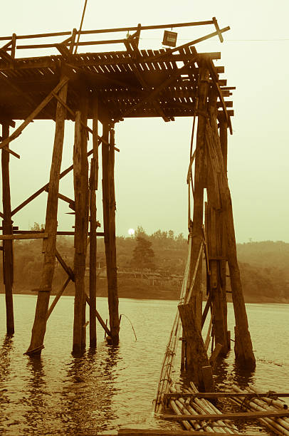 istock Wooden Bridge Mon village Thailand 481341118