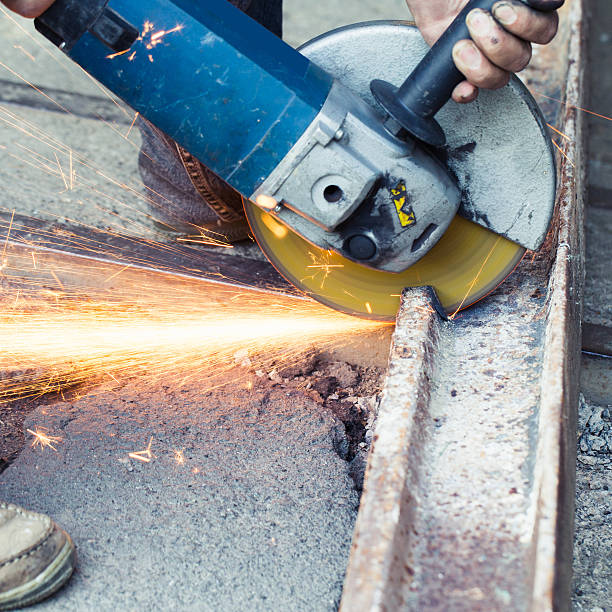 istock Electric grinding wheel with steel construction 481341508