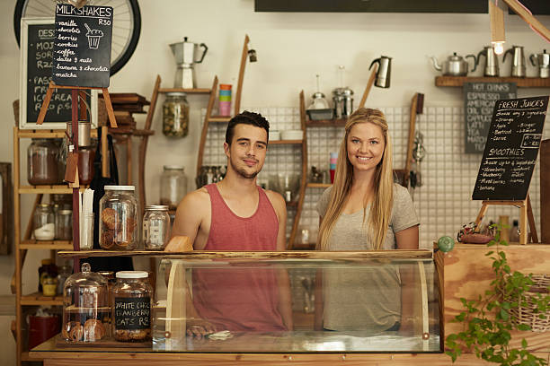 istock We serve the best coffee in town! 481342102