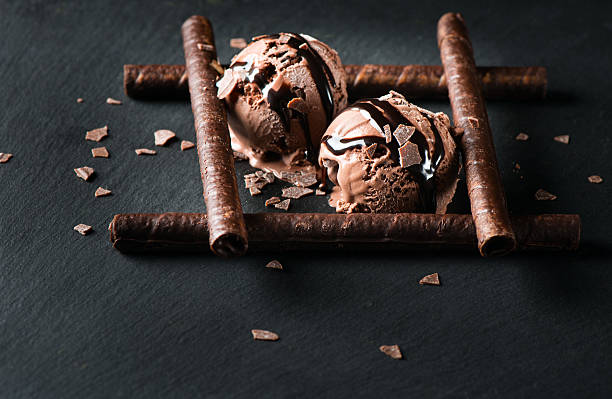 istock Dessert of chocolate ice cream 481345516