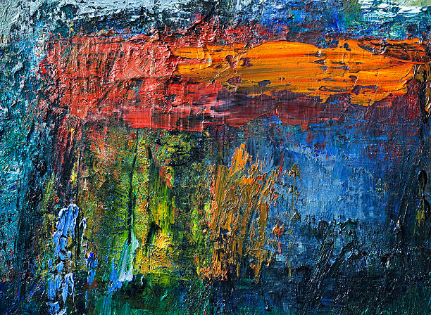 istock Abstract painted red and green art backgrounds. 481350063
