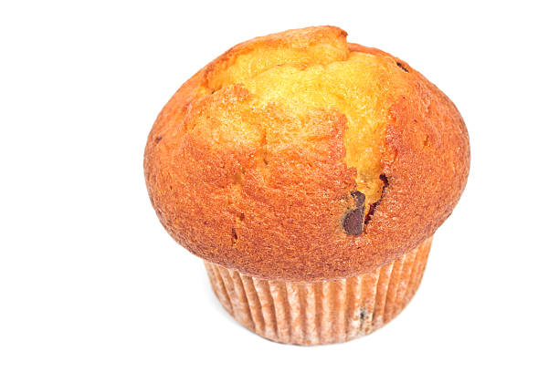 ブルーベリーマフィン白で分離 - muffin blueberry muffin blueberry isolated ストックフォトと画像