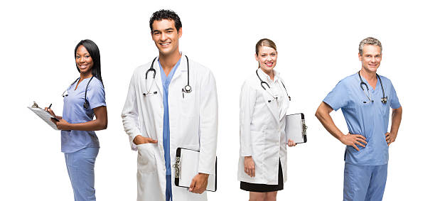 istock Group of smiling medical team 481351744