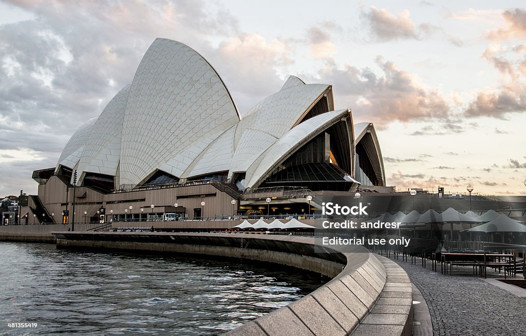 Sydney Opera House - Lizenzfrei Architektur Stock-Foto