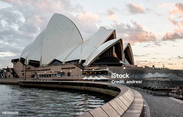 Photo libre de droit de Opéra De Sydney banque d'images et plus d'images libres de droit de Architecture - Architecture, Aube, Australie