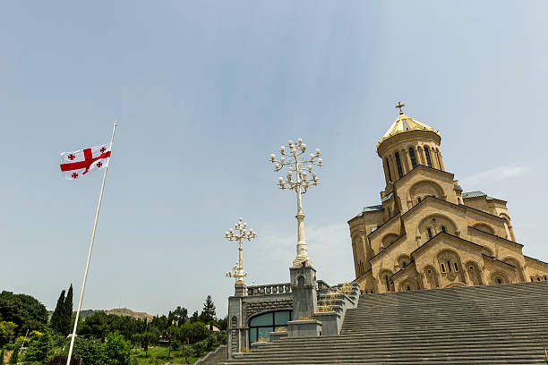 istock Holy Trinity Church in Tbilisi, Sameba 481358588
