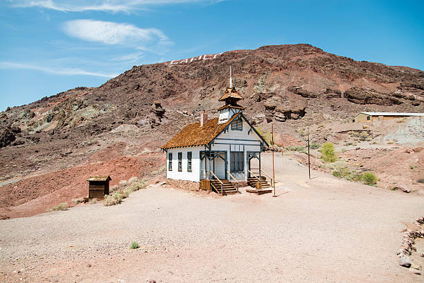 istock Abandoned Desert Church 481358674