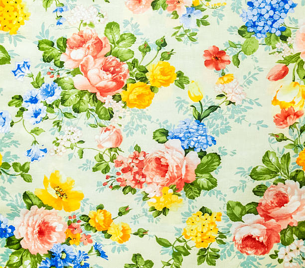 istock Retro Lace Floral Seamless Pattern Fabric Background 481362126