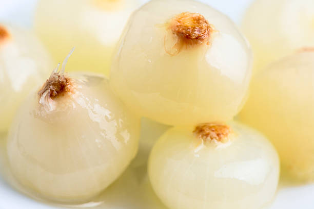 onions sweet and sour stock photo