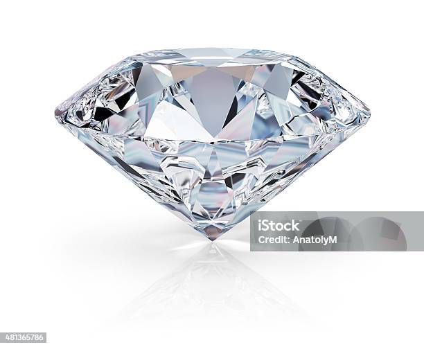 Diamond Stock Photo - Download Image Now - Diamond - Gemstone, Cut Out, Jewelry