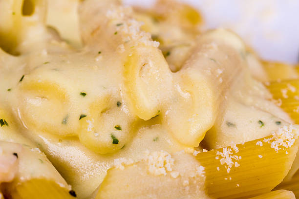 Pasta penne close up