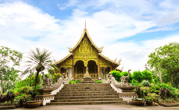istock Temple Thailand, phra that pha ngao 481366223