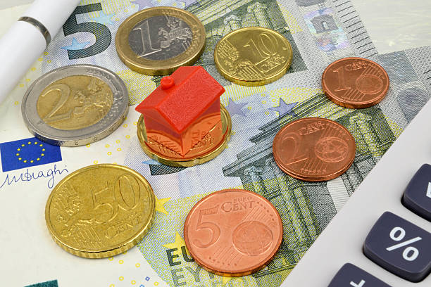 Euro House stock photo