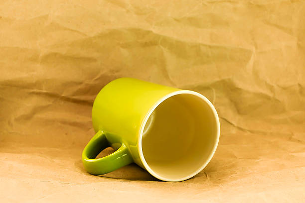 컵은 낙하 스톡 사진