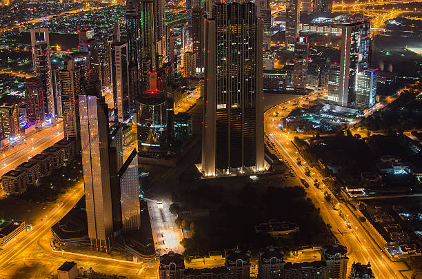 istock Downtown of Dubai (United Arab Emirates) at night 481373959