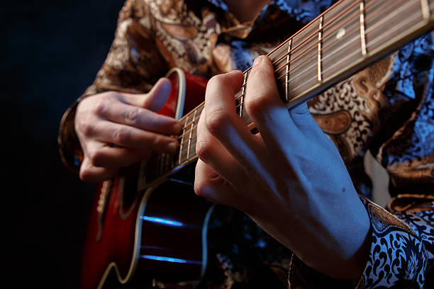 istock Guitarist playing an acoustic guitar 481373995