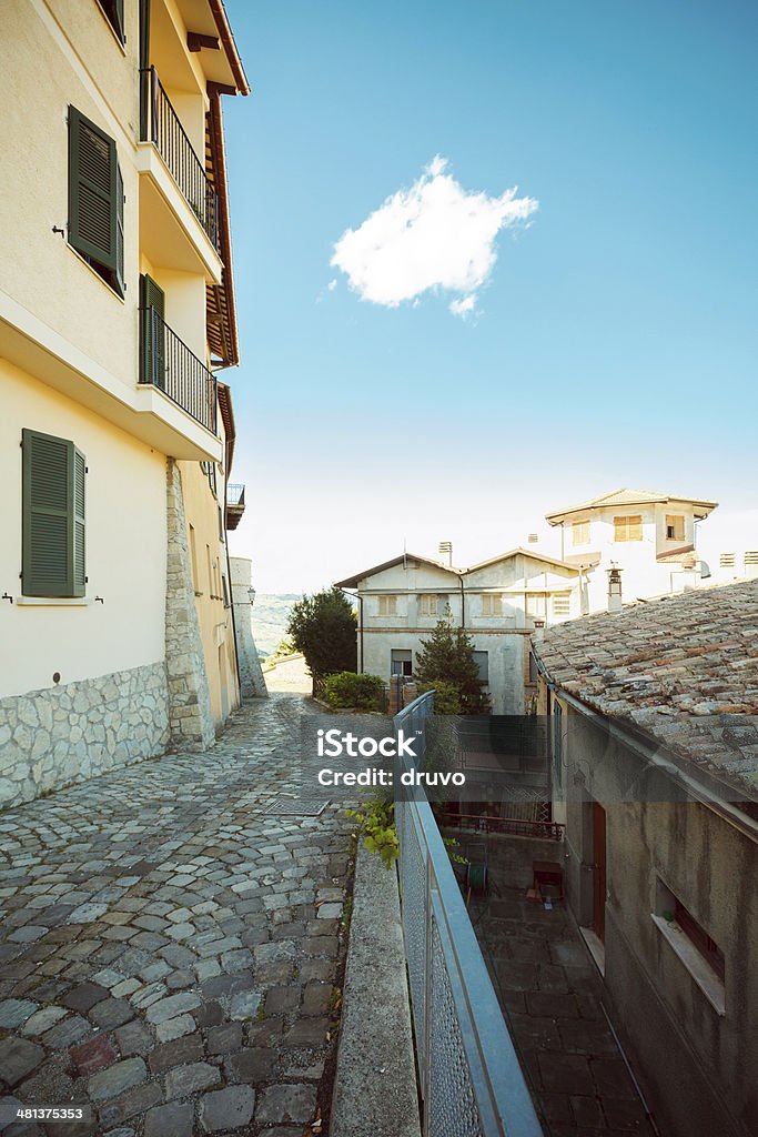 Old Town, Pennabilli italiana - Foto de stock de Adoquinado libre de derechos