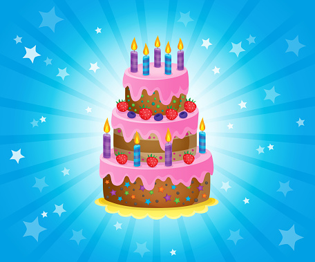 Birthday Cake Theme Image 3 Stock Illustration - Download Image Now - Birthday Cake, Large, 2015 - iStock Birthday Cake Theme Image 3 Stock Illustration - Download Image Now - Birthday Cake, Large, 2015 - iStock